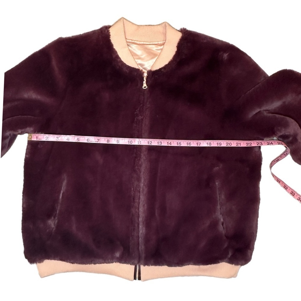 NWOT HEURUEH Reversible Bomber Jacket - Picture 4 of 9